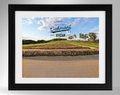 Oakmont Country Club Wall Art - Impressionism-Effect Print, Oakmont Country Club Gift, Church Pews, Golfer Gifts ( 304), Not Framed