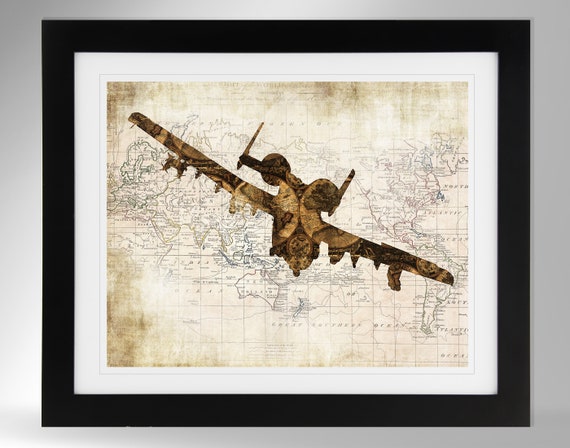 A-10 サンダーボルト II 鉛筆画