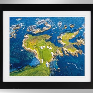 Cypress Point Golf Club Wall Art - Impressionism Painting-Effect Print (2 Options), (#580), Not Framed