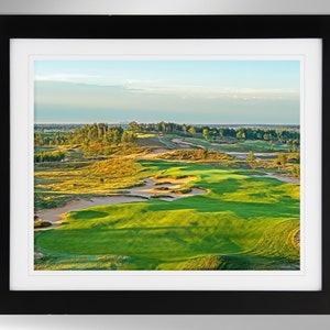 Sand Valley Golf Golf Platz Impressionismus Gemälde-Effekt Druck Kunst (2 Optionen), Sand Valley Resort, (#79), Ohne Rahmen