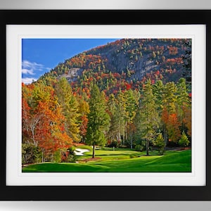 Wade Hampton Golf Club Impressionism Painting-Effect Print Art (2 Options), Tom Fazio, (#721), Not Framed