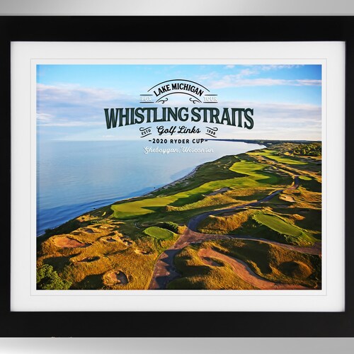 Whistling Straits Golf Course Wall Art 7th Hole Etsy