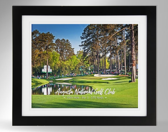 Pond Masters Skip Hole In One 12th Hole At THE MASTERS Glossy 8x10