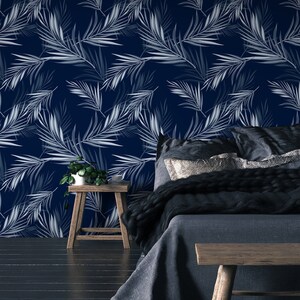 Dark Weed Leaves Wallpaper Peel and Stick Decor Botanical Self Adhesive Wall Mural Exotic Cannabis Removable Decal Marijuana Temporary
