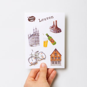Leuven - Vinyl sticker vel