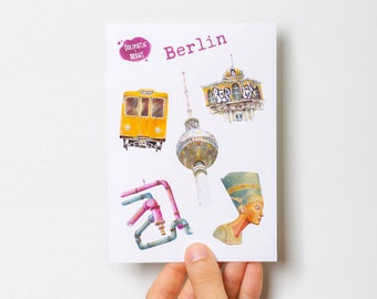 Berlin - Vinyl sticker sheet