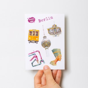 Berlijn - Vinyl sticker vel