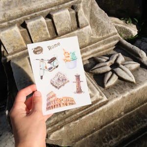 Rome - Vinyl stickervel