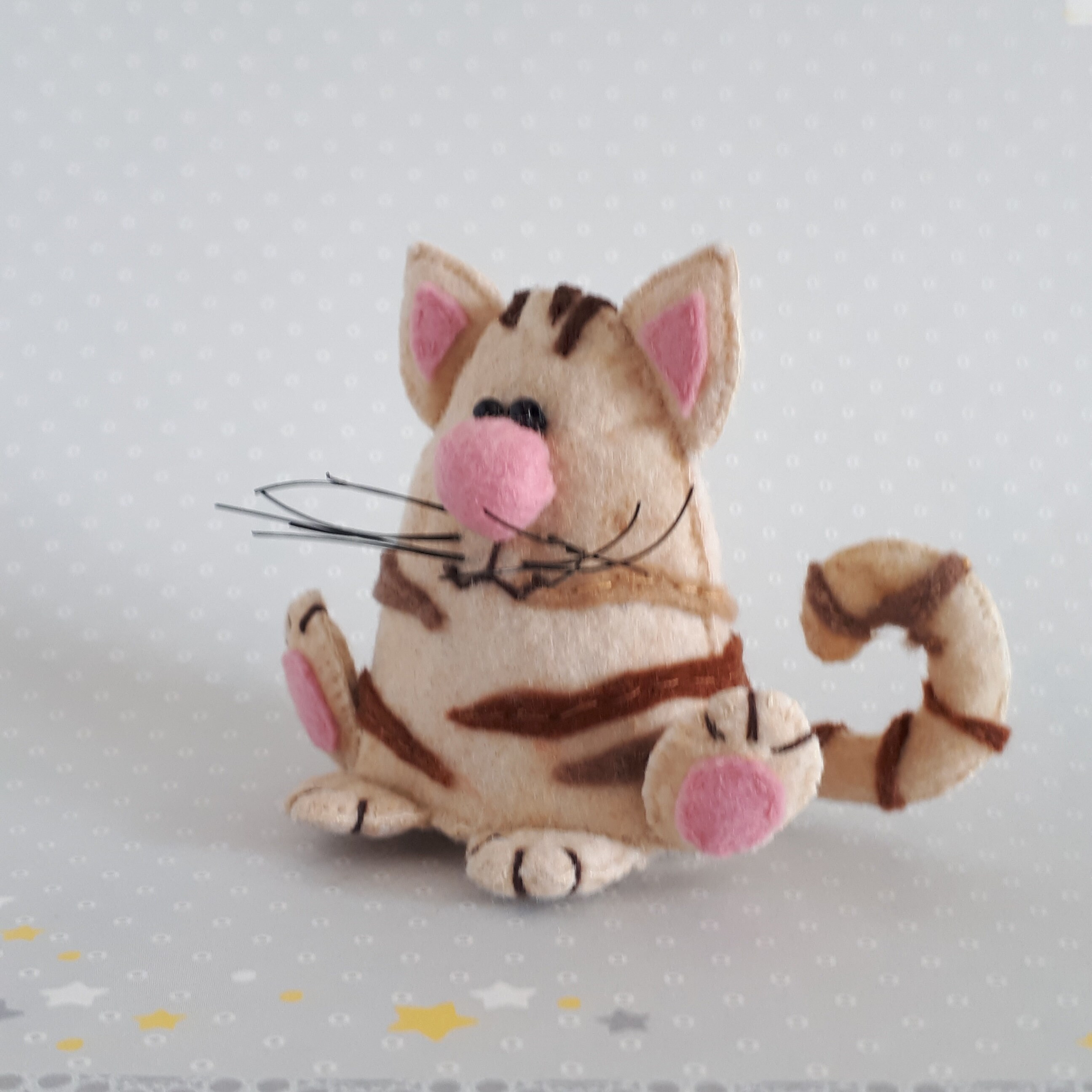 Felt pattern Cat Felt animals toy sewing pattern and Etsy