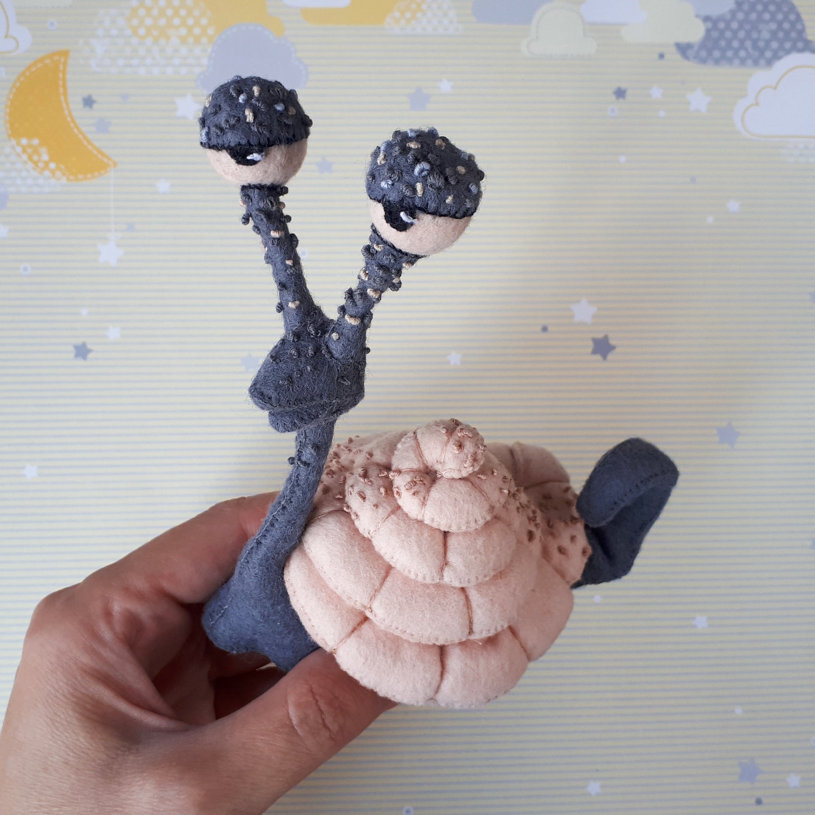 snail stuffed animal pattern