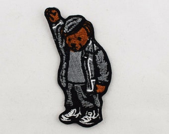 polo bear iron on patch