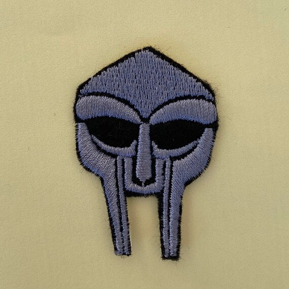 MF Doom Jewel Mask Embroidered Hip Hop Rap Iron on Patch