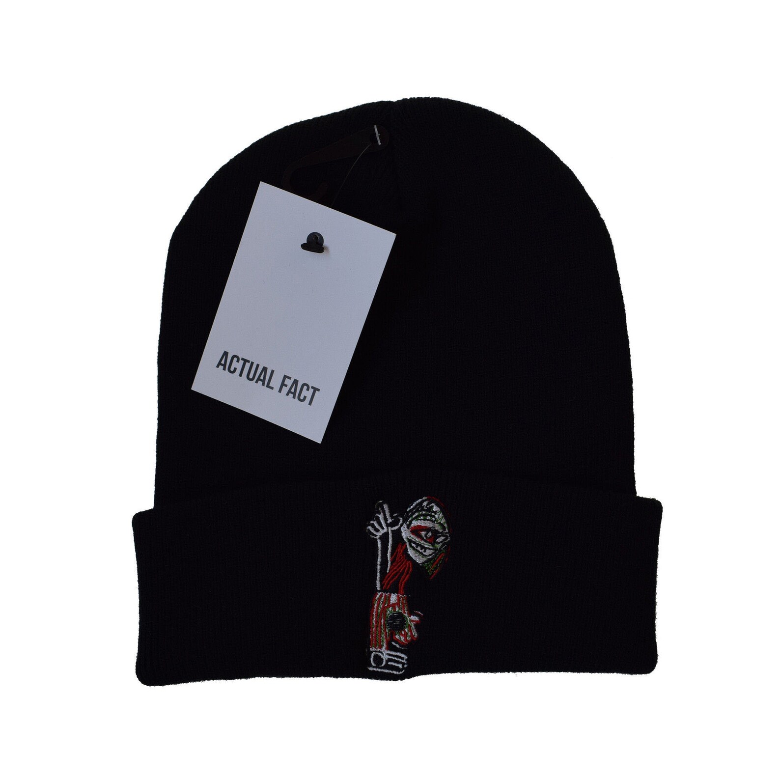 Actual Fact Tribe Called Quest Embroidered Roll Up Beanie Hat Etsy