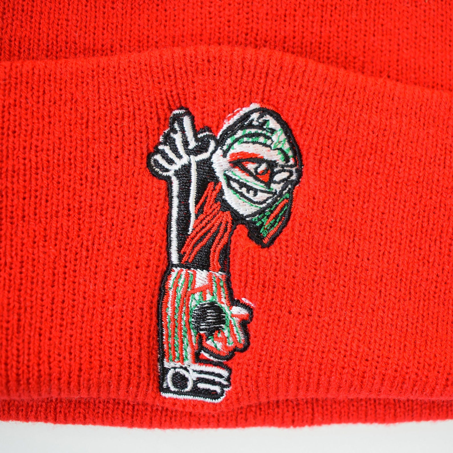 Actual Fact Tribe Called Quest Embroidered Roll Up Beanie Hat Etsy