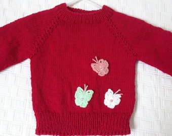 Baby Jacke gestrickt