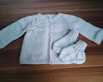 Baby Jacke gestrickt