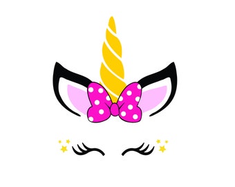 Download Free font_Unicorn SVG Unicorn head Svg Unicorn flower svg ...