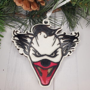 Evil Clown Ornament