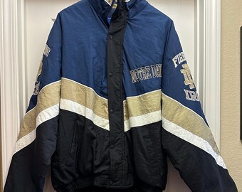 スターター　ノートルダム大学 FIGHTING IRISH ジャケット Notre Dame Fighting Irish Vintage 90s Starter Big Logo