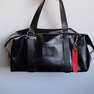 Weekender Leder - Papa Duffel, Leder Reisetasche - Braune Reisetasche - Leder Wochenendtasche - Leder Gepäcktasche - Seesack