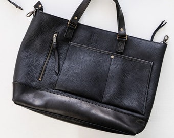 Bolso de mano de cuero: bandolera de piel de vaca hecha a mano, bolso de hombro