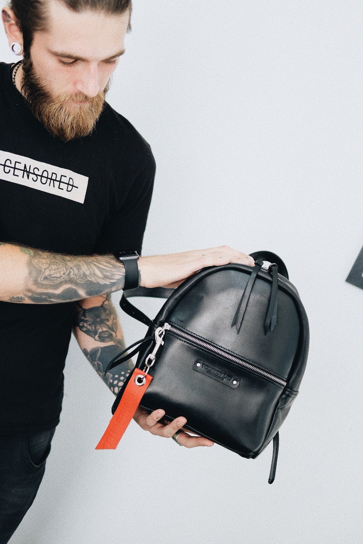 Baby Backpack Leather Backpack Backpacks Rucksack City Etsy