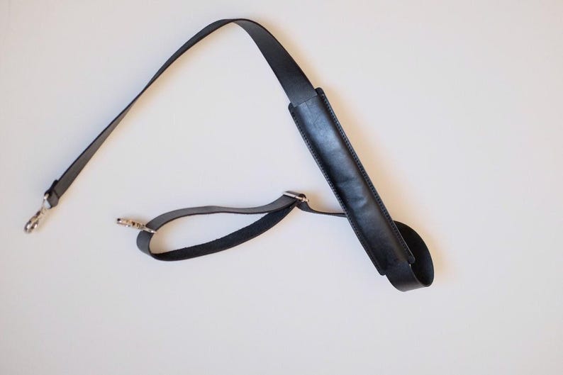 Leather Weekender Bag image 7