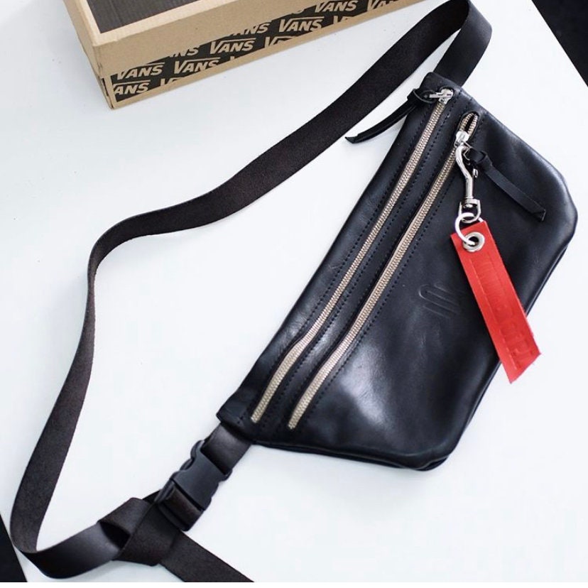 Easy Bag Organic Handmade Leather Hip Bag Fanny Pack Etsy