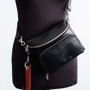 Hella Bag, Organic Handmade Leather Hip Bag, Fanny Pack, Bumbag, Belt Bag, Waist Bag, Waist Pouch, Money Belt, Festival Belt, Hip Pouch