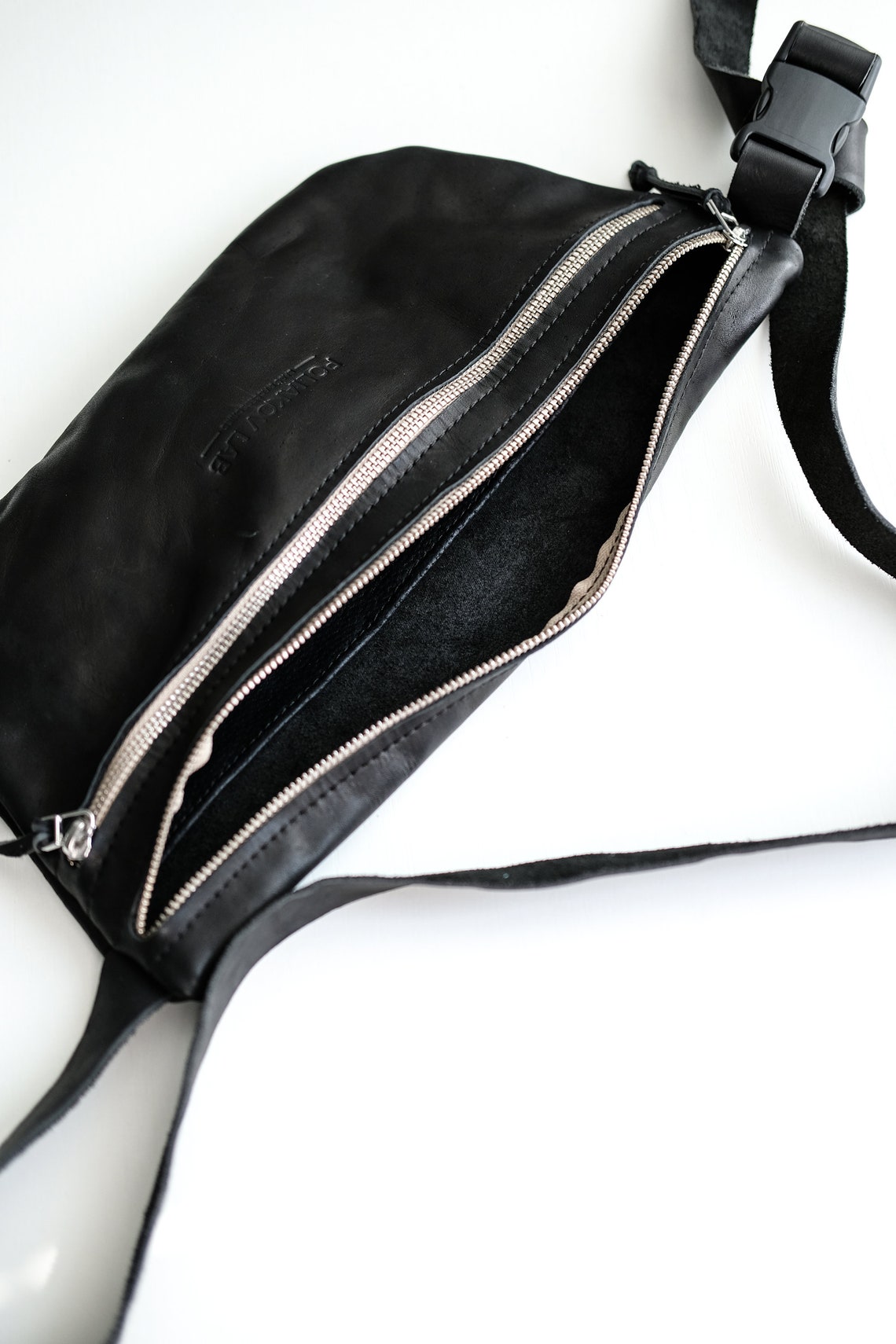 Easy Bag Organic Handmade Leather Hip Bag Fanny Pack Etsy