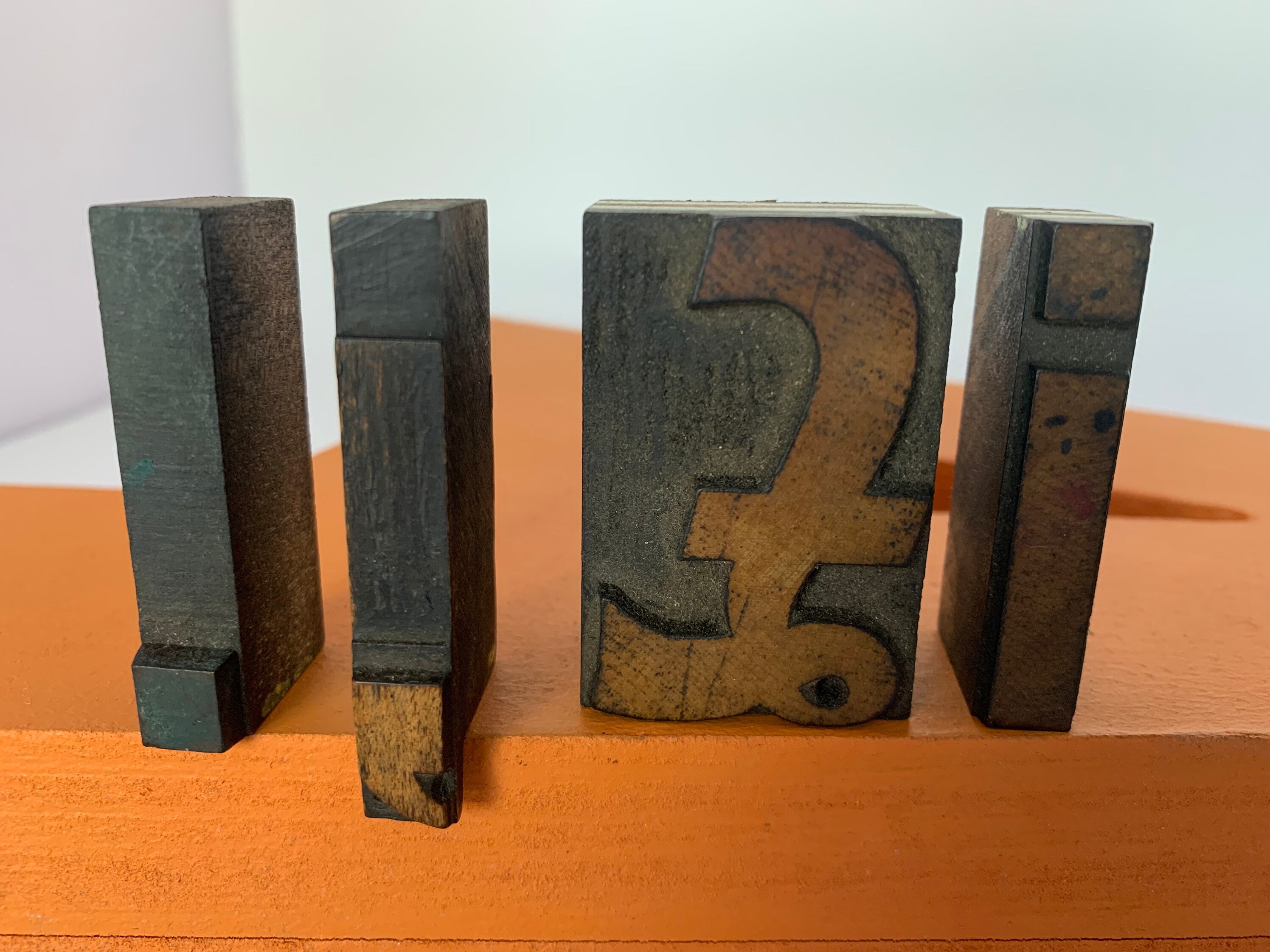 Vintage Wooden Printing Press Blocks/4 Wooden Printing Press Etsy