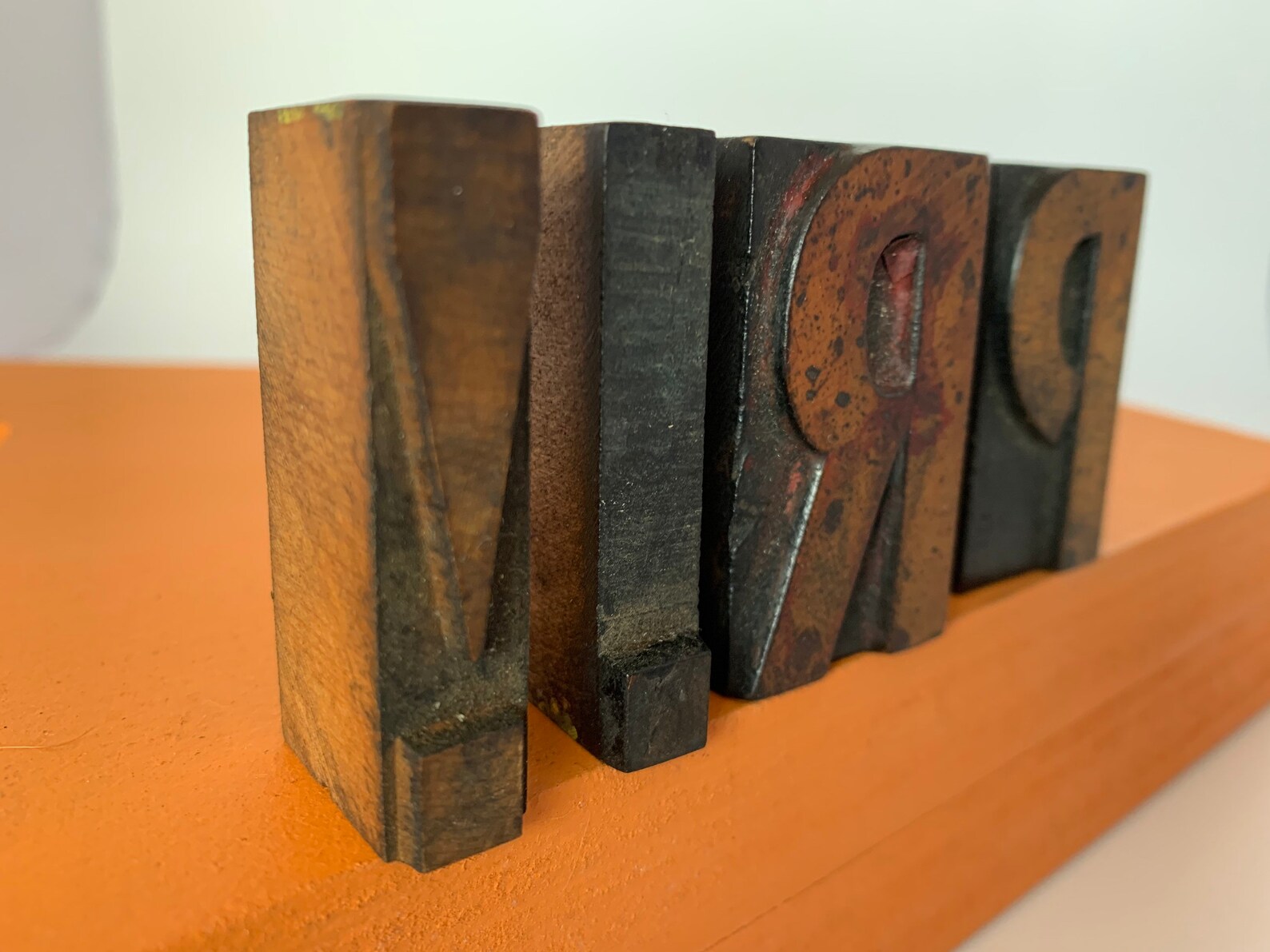 Vintage Wooden Printing Press Blocks/4 Wooden Printing Press Etsy