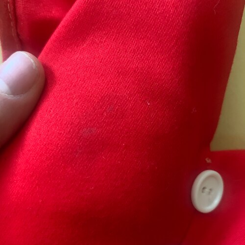 Sz Xs 1950s RED Cotton Summer Bombshell Cone BIKINI TOP shops