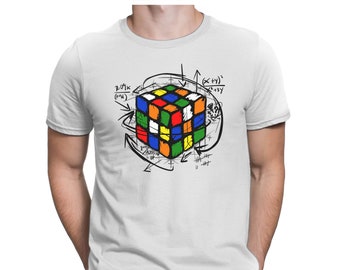 Magic Cube - Herren Fun T-Shirt - Bedruckt - Small bis 4XL - PAPAYANA
