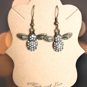 Bee Earrings, Bumblebee Earrings, Honeybee Earrings, Fall Earrings, Save the bee Earrings,