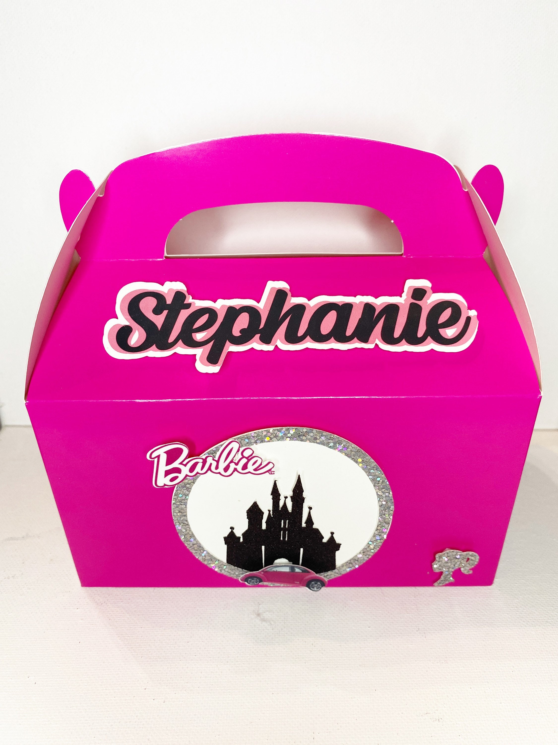 Custom BARBIE Party Favor Boxes Kids Party Favor Barbie Etsy Australia