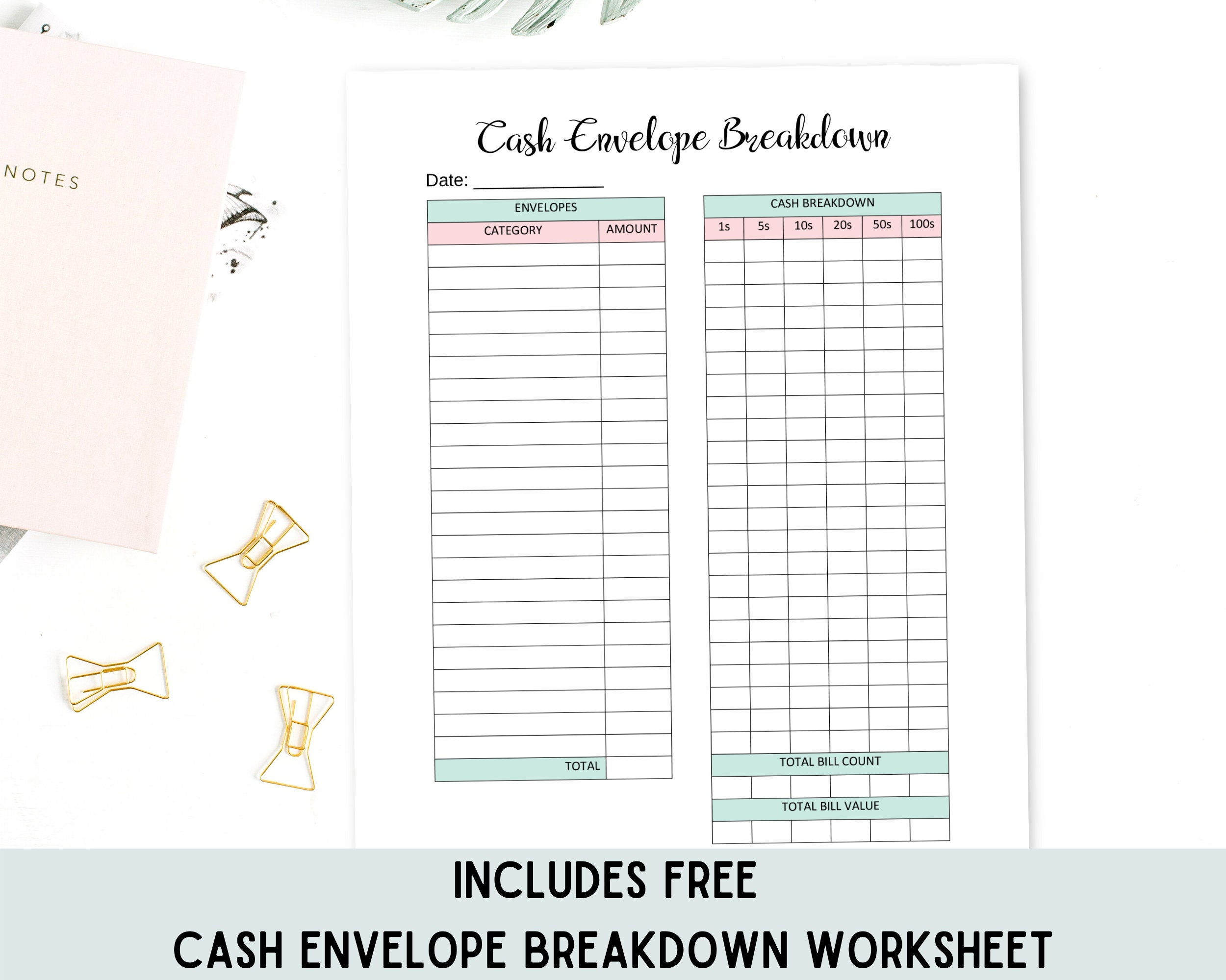 Mom Cash Envelope Printable Cash Envelope System Cash - Etsy