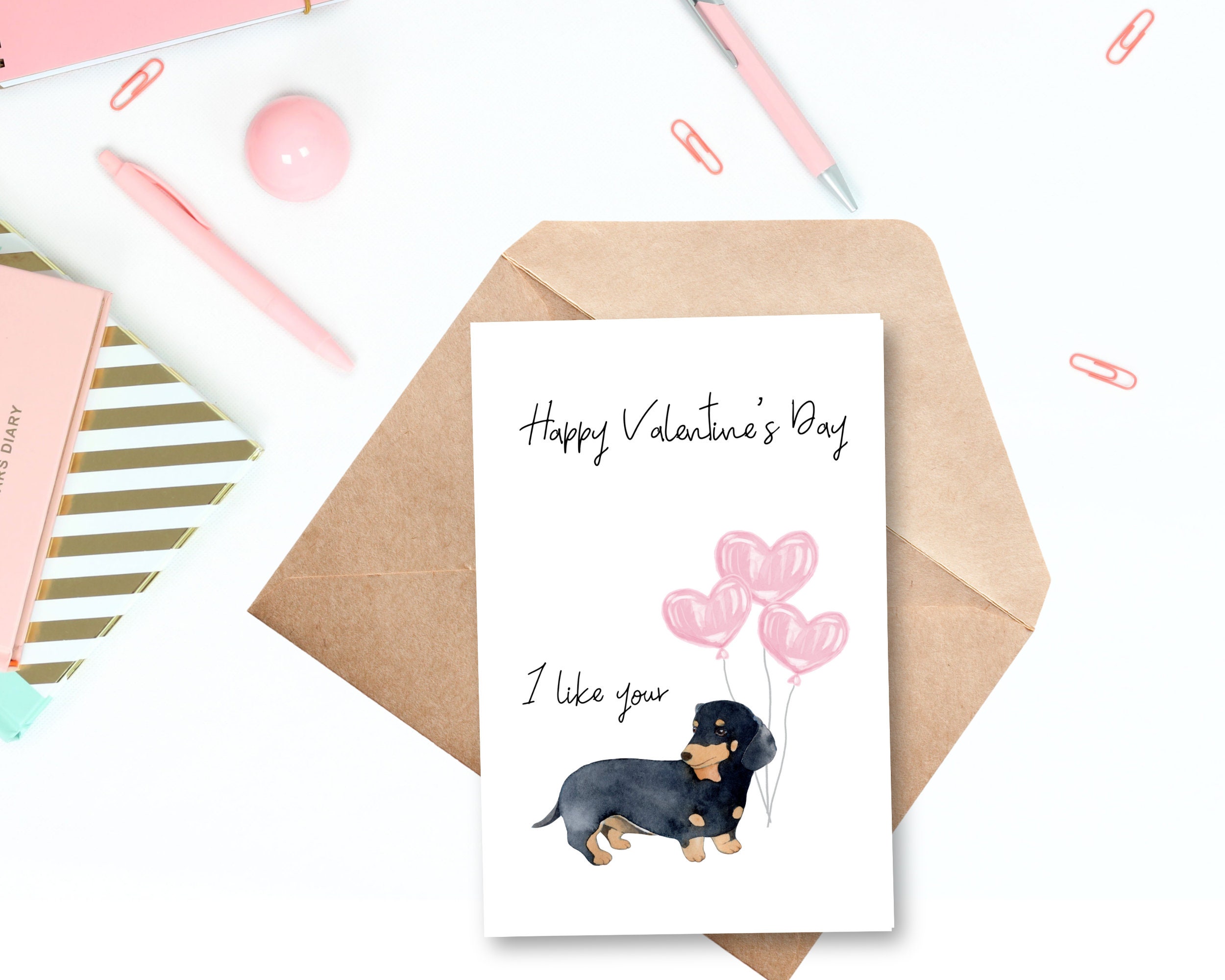 printable-dachshund-dog-valentines-card-weiner-dog-pun-card-etsy