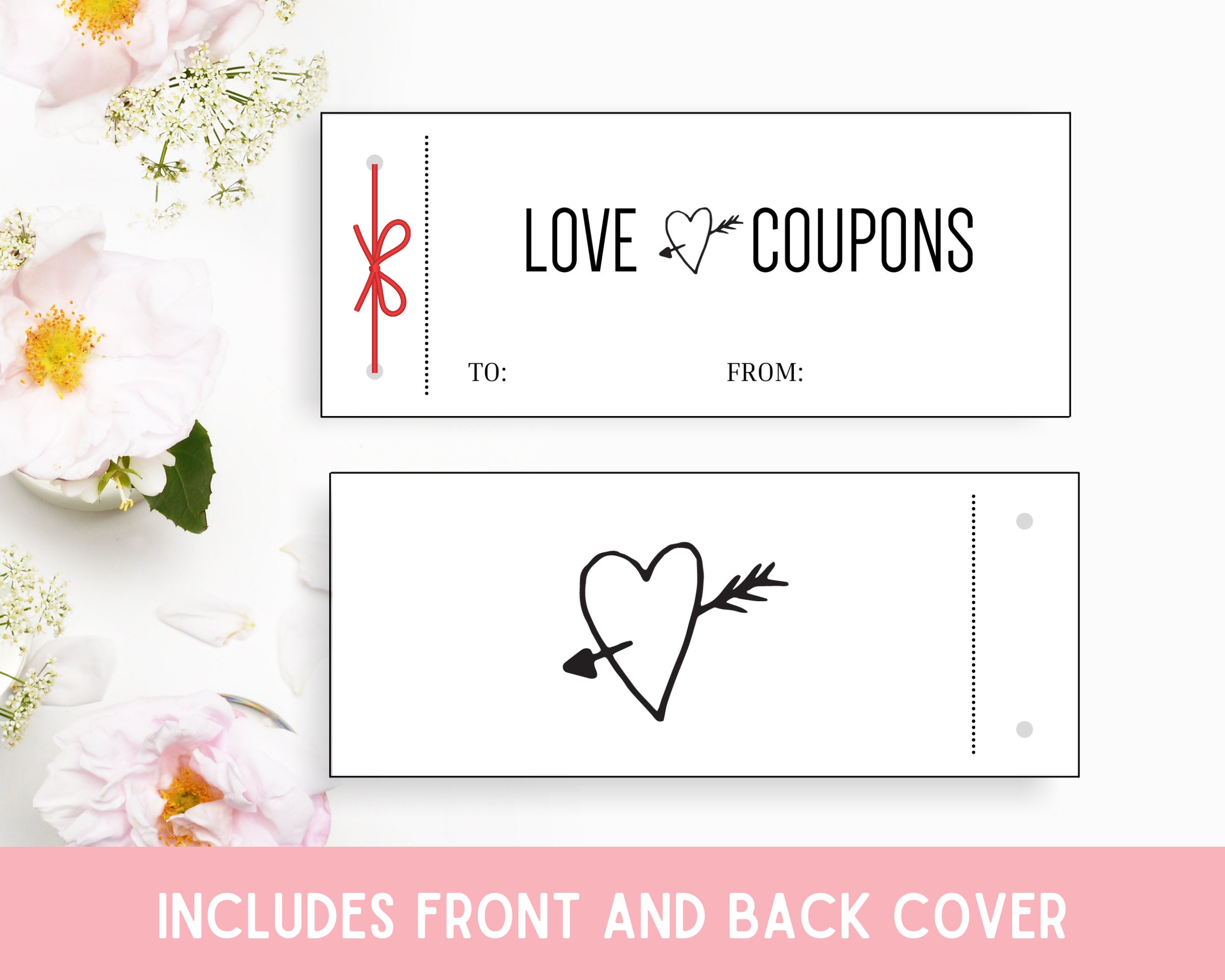 Printable Coupon Book Template Printable Coupon Book Blank Love