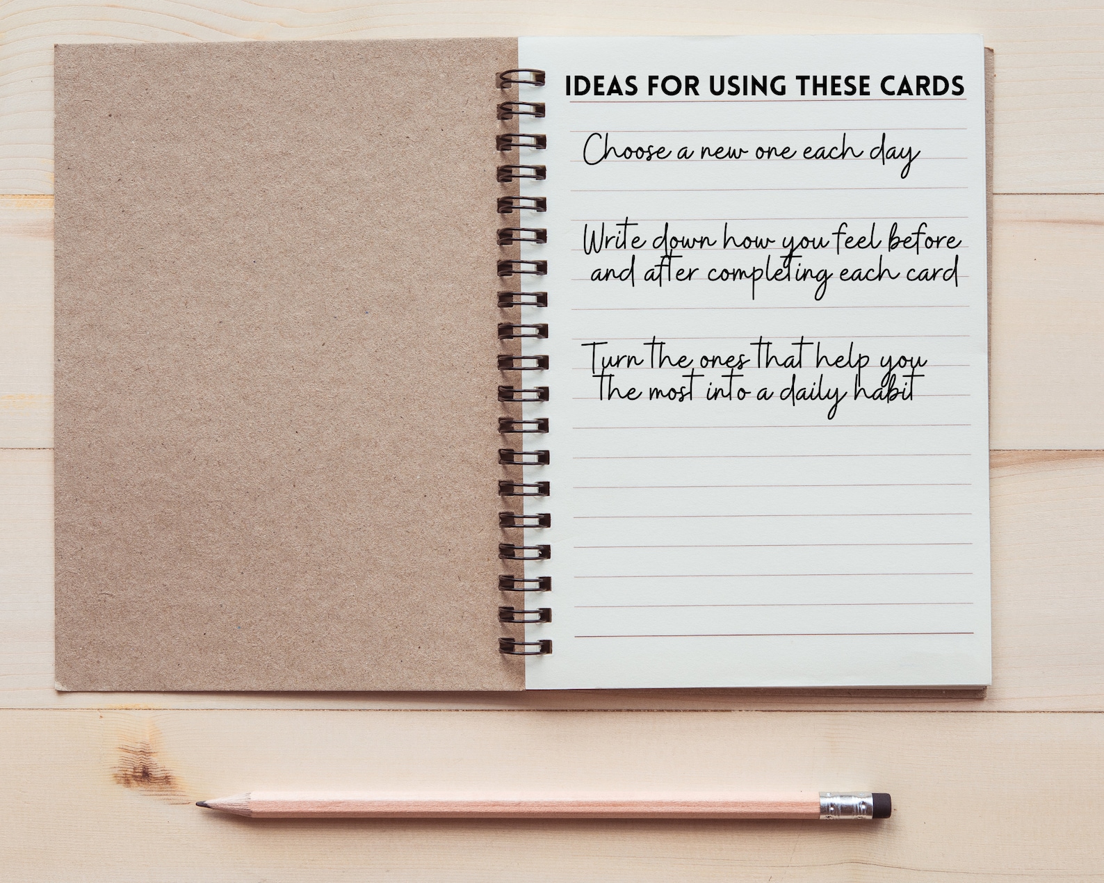 Printable Self Care Cards Black and White or Color Muted Pastel Flowers 8.5x11 PDF Self Care Kit ...
