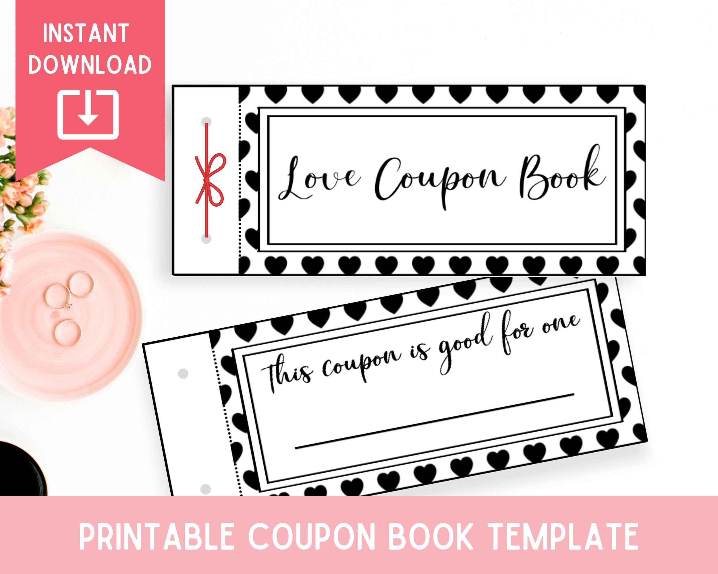 DIY Love Coupons Valentines Day Love Coupons for Couples - Etsy