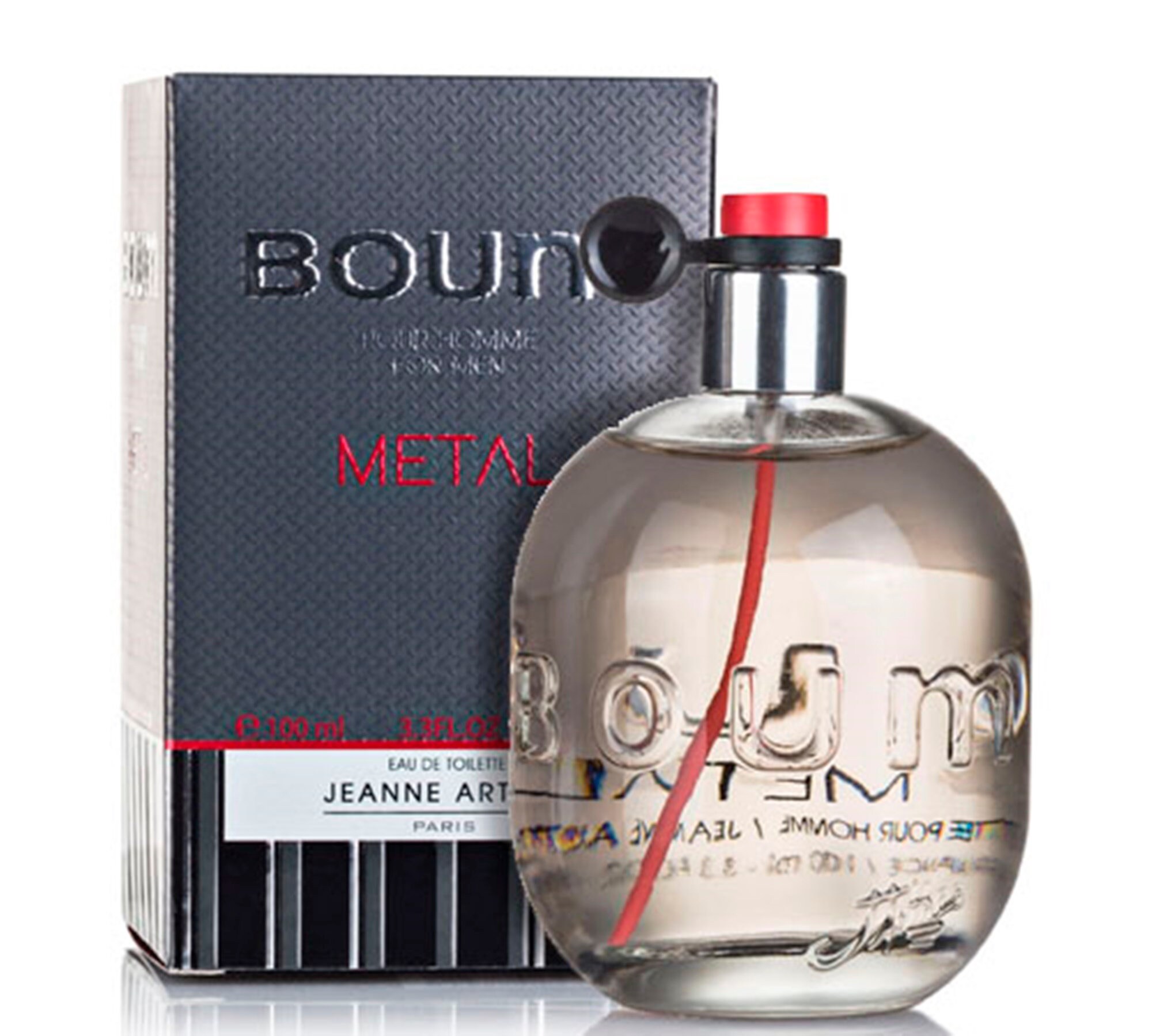 JEANNE ARTHES Boum Metal Eau De Toilette 100 ML for Men 100 Ml - Etsy  Denmark