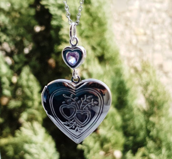 Chunky locket best sale necklace