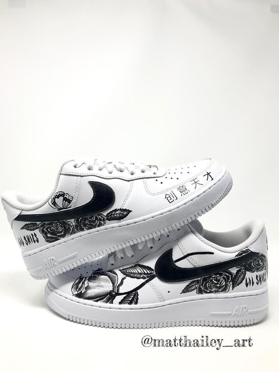 Lil Skies Inspired Custom Air Force 1 