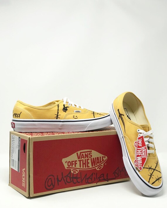 custom post malone vans