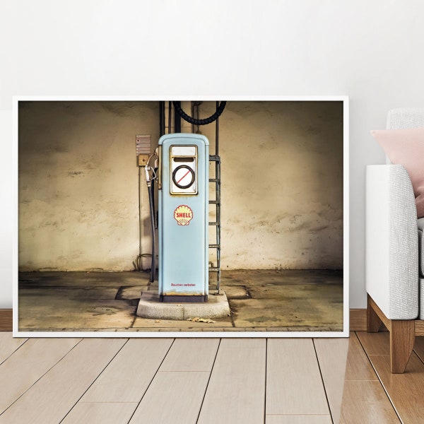 Vintage Gas Pump - Etsy