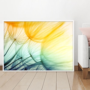 Dandelion Photo, Dandelion, Poster Dandelion, Dandelion Poster, Dandelion Wall Art, Wall Hangings, Wall Décor, Dandelion Print, Home Décor