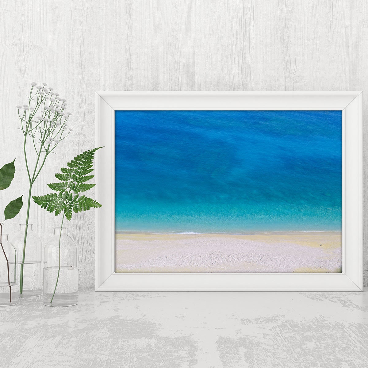 Beach Photography Wall Art Print Digital Download Large - Etsy