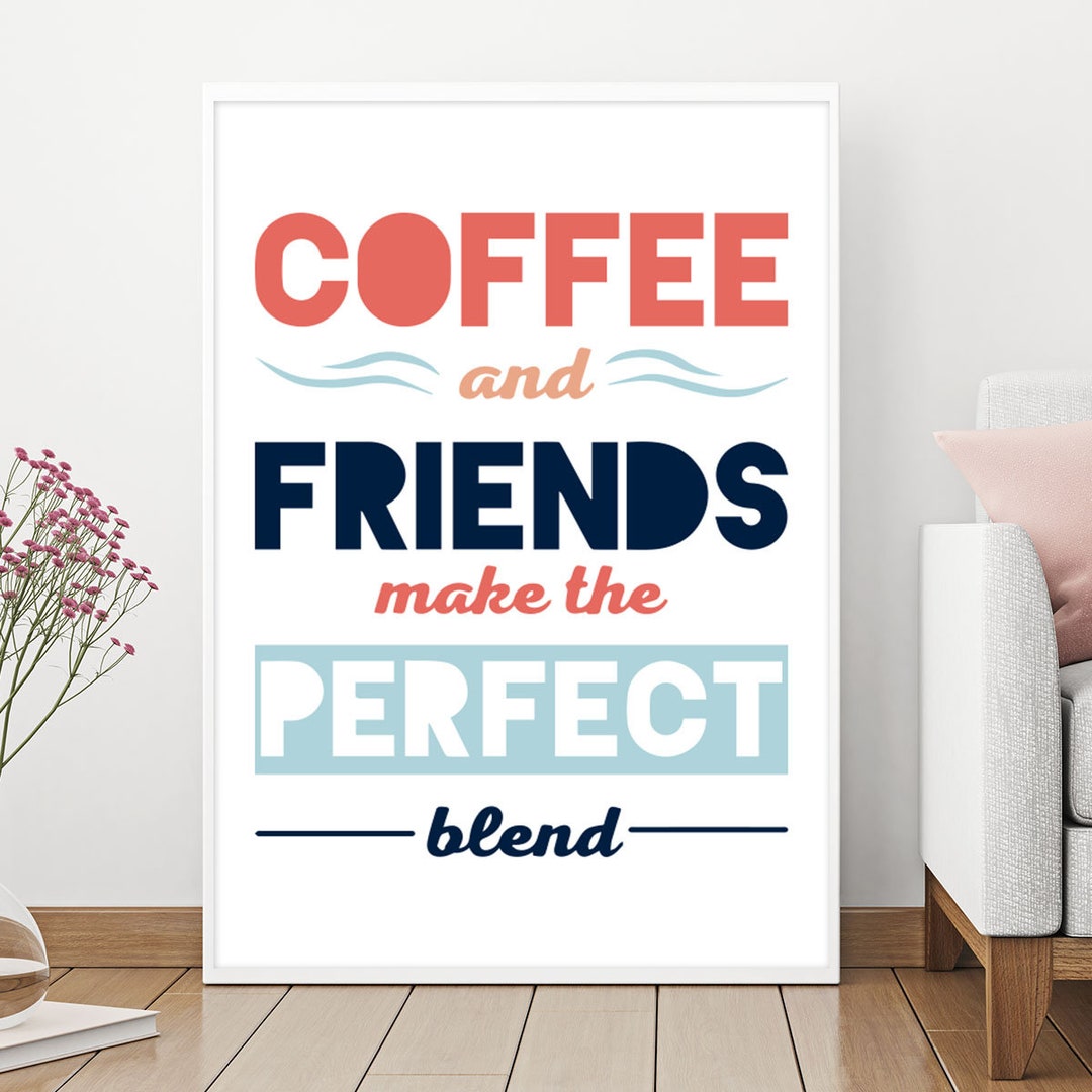 Wall Decor Print Poster Home Decor Quote Poster Typography Etsy