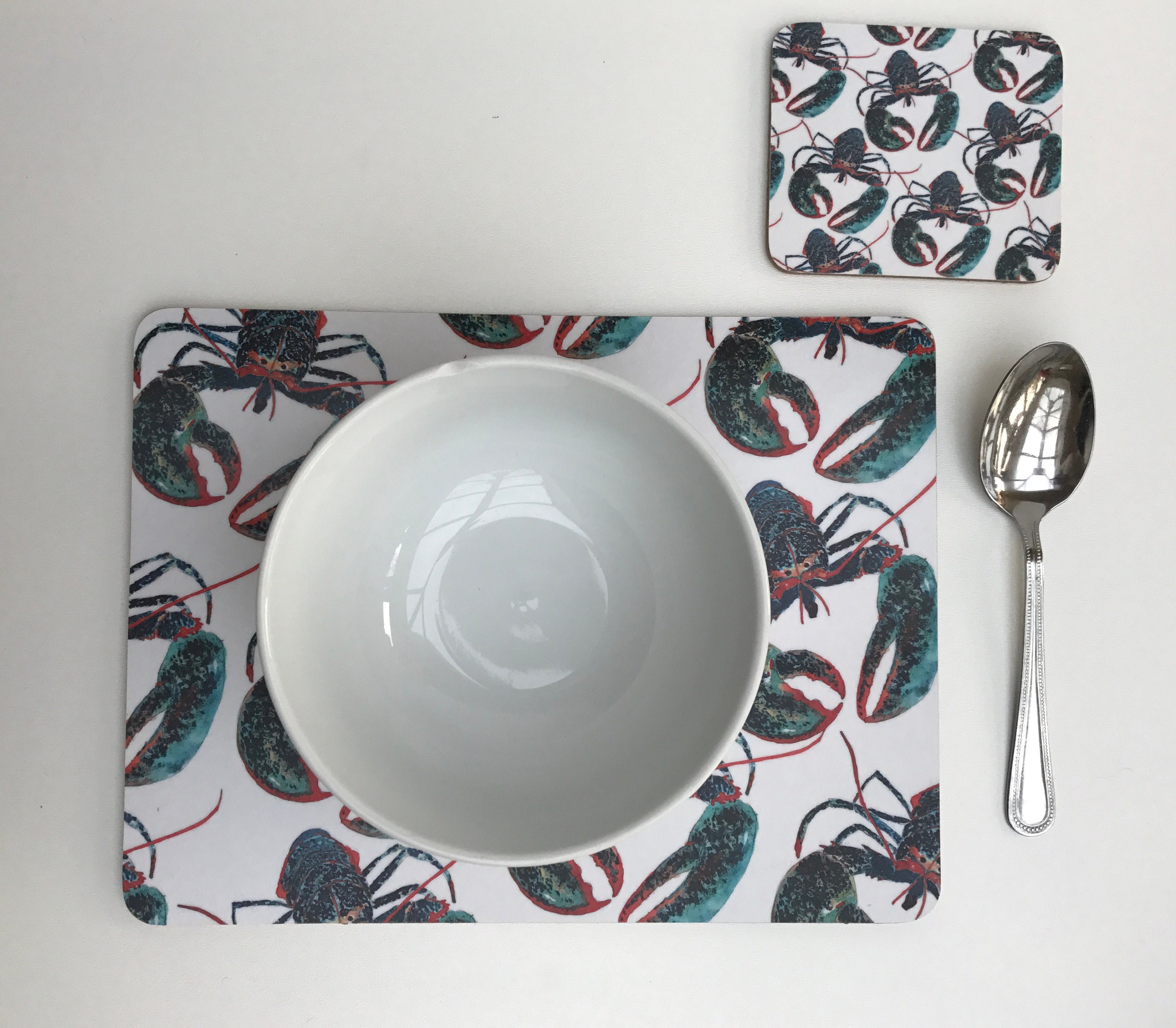 Lobster Placemat Set of 4 Etsy